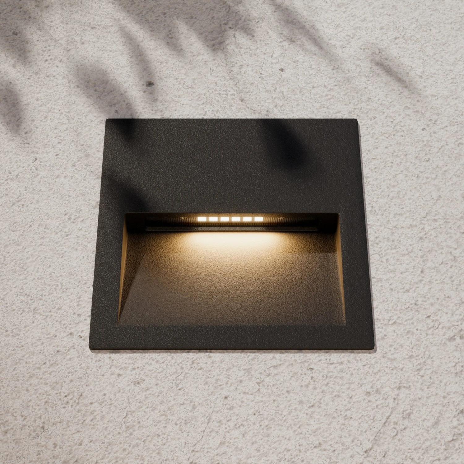 Lucande Quadratische LED-Wandeinbaulampe Loya Für Außen 7 Lucande Quadratische LED-Wandeinbaulampe Loya Für Außen – Bild 5