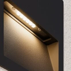 Lucande Quadratische LED-Wandeinbaulampe Loya Für Außen 19 Lucande Quadratische LED-Wandeinbaulampe Loya Für Außen -Lucande 9969038 8