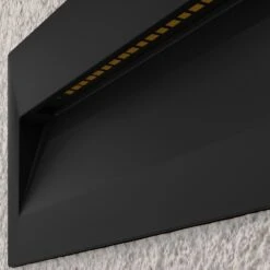 Lucande Dunkle LED-Einbauleuchte Loya, Wandmontage Außen -Lucande 9969039 7