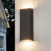 Lucande Flache LED-Außenwandlampe Corda -Lucande 9969040