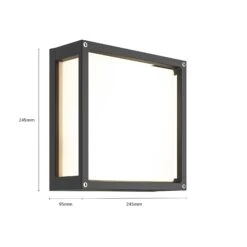 Lucande Quadratische Außenwandlampe Aurelien 15 Lucande Quadratische Außenwandlampe Aurelien -Lucande 9969047 4