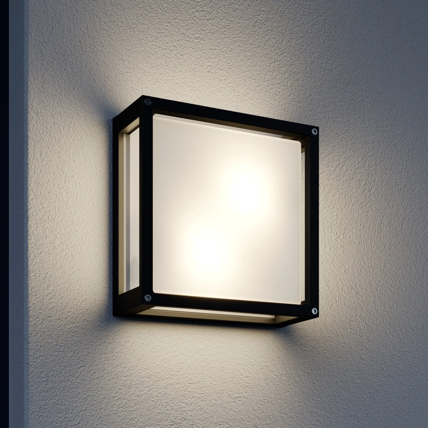 Lucande Quadratische Außenwandlampe Aurelien 3 Lucande Quadratische Außenwandlampe Aurelien