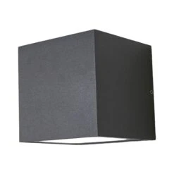 Lucande Merjem - LED-Außenwandleuchte In Dunkelgrau -Lucande 9969055 2