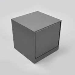 Lucande Merjem - LED-Außenwandleuchte In Dunkelgrau -Lucande 9969055 7