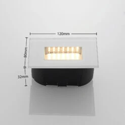 Lucande LED-Wandeinbauleuchte Jody, 12 Cm 14 Lucande LED-Wandeinbauleuchte Jody, 12 Cm -Lucande 9969075 3