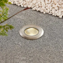 Lucande LED-Edelstahl-Bodeneinbauleuchte Sulea IP67 Rund 12 Lucande LED-Edelstahl-Bodeneinbauleuchte Sulea IP67 Rund -Lucande 9969097 1