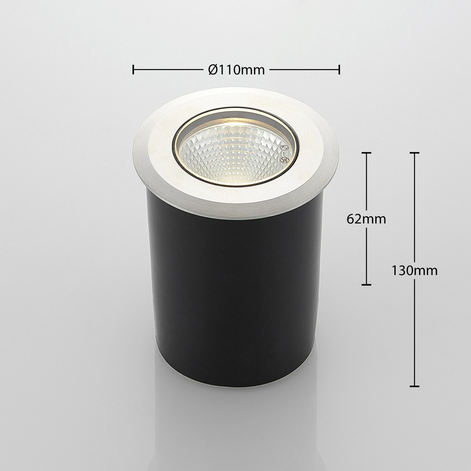 Lucande LED-Edelstahl-Bodeneinbauleuchte Sulea IP67 Rund 6 Lucande LED-Edelstahl-Bodeneinbauleuchte Sulea IP67 Rund – Bild 4