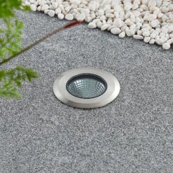 Lucande LED-Edelstahl-Bodeneinbauleuchte Sulea IP67 Rund 15 Lucande LED-Edelstahl-Bodeneinbauleuchte Sulea IP67 Rund -Lucande 9969097 4