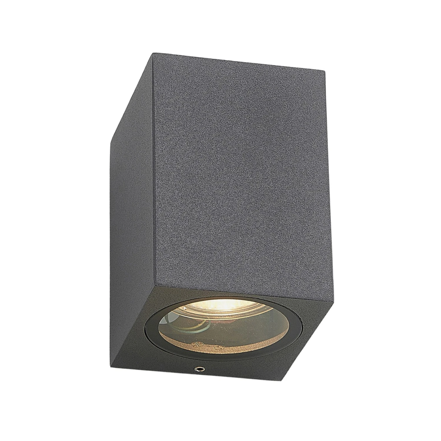 Lucande Außenwandstrahler Lavina, Dunkelgrau, GU10, 1-fl. 6 Lucande Außenwandstrahler Lavina, Dunkelgrau, GU10, 1-fl. – Bild 4