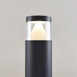 Lucande LED-Pollerleuchte Darja Aus Dunkelgrauem Alu 100cm 17 Lucande LED-Pollerleuchte Darja Aus Dunkelgrauem Alu 100cm -Lucande 9969120 6