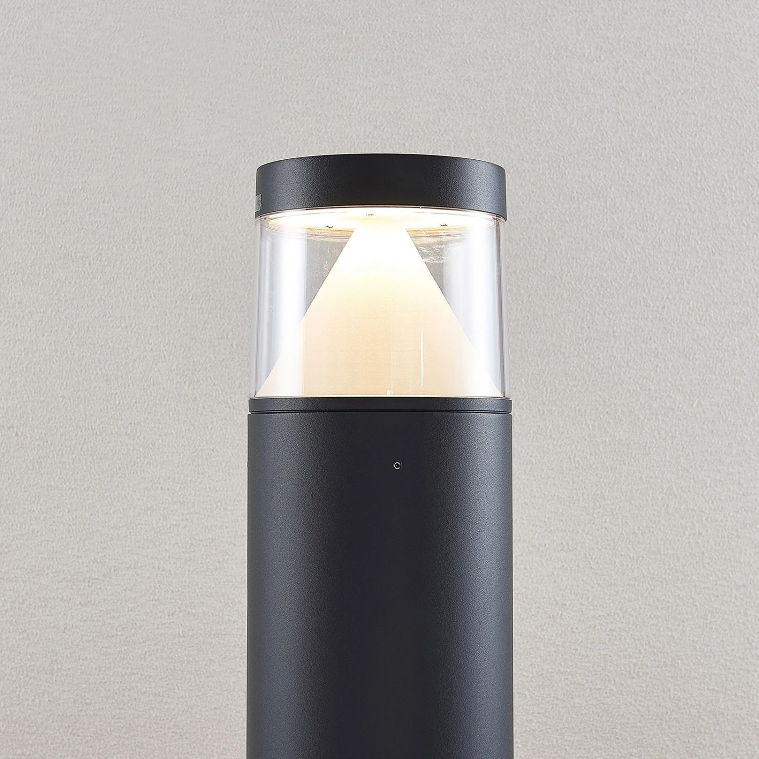 Lucande LED-Pollerleuchte Darja Aus Dunkelgrauem Alu 100cm 9 Lucande LED-Pollerleuchte Darja Aus Dunkelgrauem Alu 100cm – Bild 7