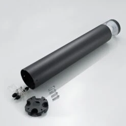 Lucande LED-Pollerleuchte Darja Aus Dunkelgrauem Alu 100cm 19 Lucande LED-Pollerleuchte Darja Aus Dunkelgrauem Alu 100cm -Lucande 9969120 8