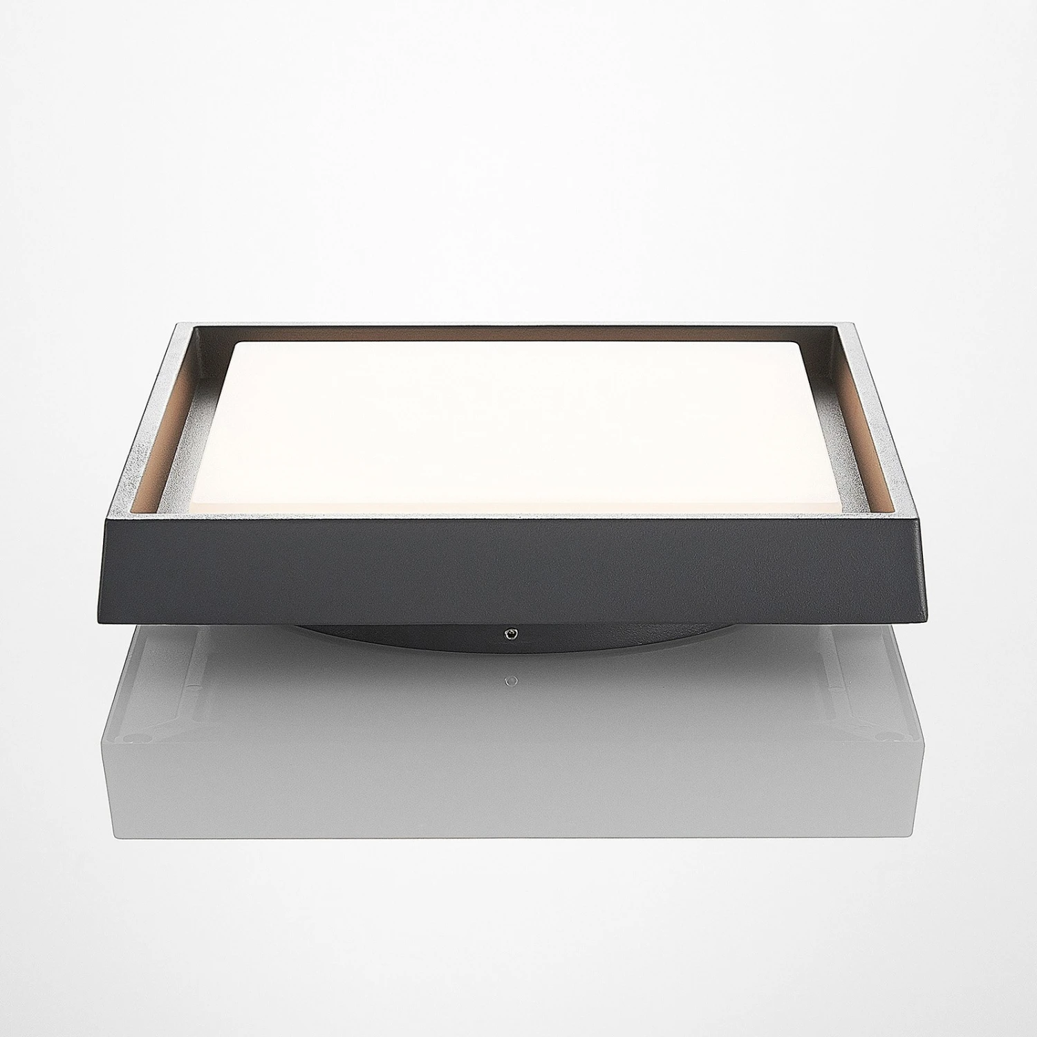 Lucande LED-Außendeckenleuchte Birta, Eckig, 27 Cm 7 Lucande LED-Außendeckenleuchte Birta, Eckig, 27 Cm – Bild 5