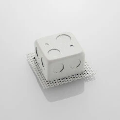 Lucande LED-Wandeinbauleuchte Pordis, IP65, Eckig -Lucande 9969135 5