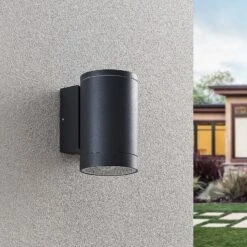 Lucande Thomke Außenwandlampe, E27, 1-flammig -Lucande 9969156 4