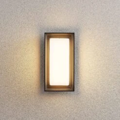 Lucande Ronida LED-Außenwandlampe, Eckig -Lucande 9969159 5