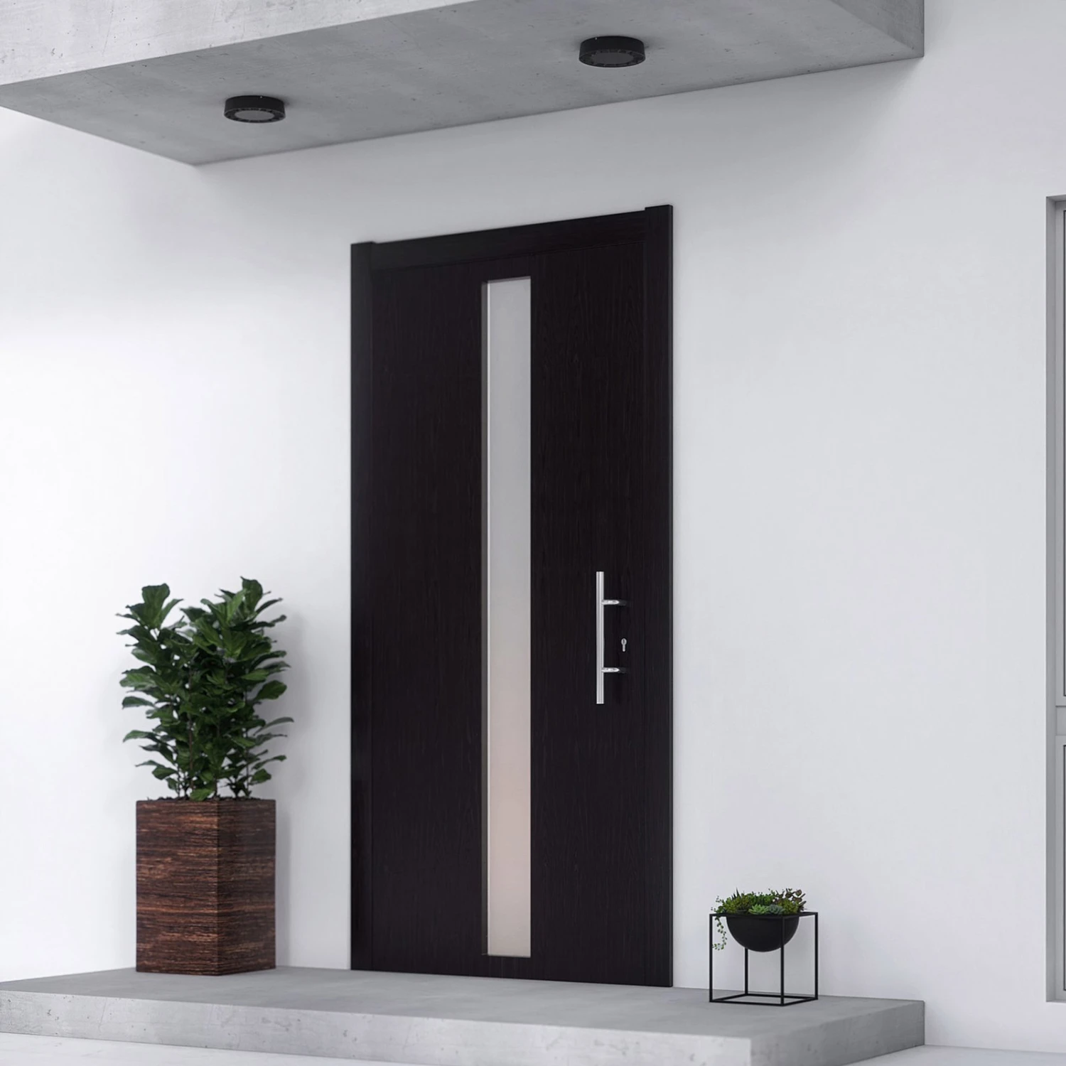 Lucande Kelissa LED-Bad-Deckenlampe, Rund, Schwarz 5 Lucande Kelissa LED-Bad-Deckenlampe, Rund, Schwarz – Bild 3