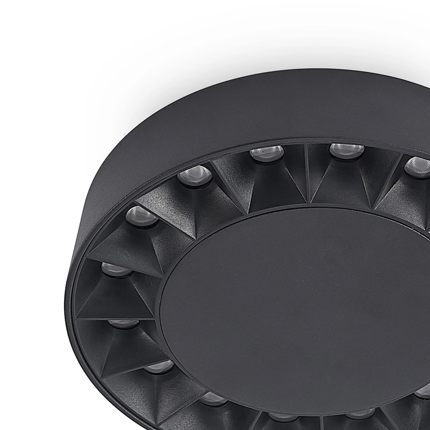 Lucande Kelissa LED-Bad-Deckenlampe, Rund, Schwarz 9 Lucande Kelissa LED-Bad-Deckenlampe, Rund, Schwarz – Bild 7