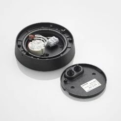 Lucande Kelissa LED-Bad-Deckenlampe, Rund, Schwarz 19 Lucande Kelissa LED-Bad-Deckenlampe, Rund, Schwarz -Lucande 9969191 8