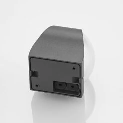 Lucande Almos LED-Außenwandleuchte, Gebogen, 2-fl. -Lucande 9969196 7