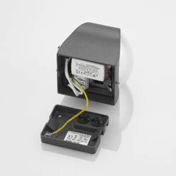 Lucande Almos LED-Außenwandleuchte, Gebogen, 2-fl. -Lucande 9969196 8