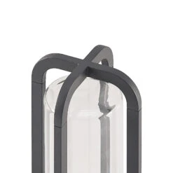 Lucande Tiras Außendeckenleuchte, Dunkelgrau, IP65 -Lucande 9969197 5