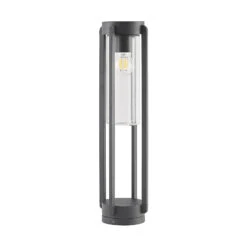 Lucande Tiras Sockelleuchte, Dunkelgrau, 56 Cm -Lucande 9969200 2