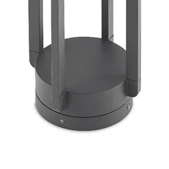 Lucande Tiras Sockelleuchte, Dunkelgrau, 56 Cm -Lucande 9969200 5