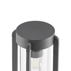 Lucande Tiras Sockelleuchte, Dunkelgrau, 56 Cm -Lucande 9969200 6