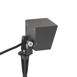 Lucande Friso LED-Erdspießaußenstrahler, Eckig -Lucande 9969202 8