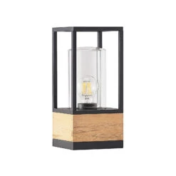 Lucande Enjan Außendeckenleuchte Aus Teakholz -Lucande 9969203 2