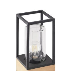 Lucande Enjan Außendeckenleuchte Aus Teakholz -Lucande 9969203 5