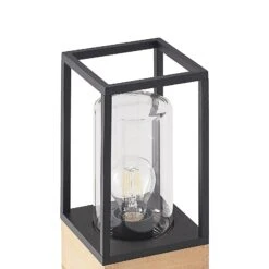 Lucande Enjan Außendeckenleuchte Aus Teakholz -Lucande 9969203 6