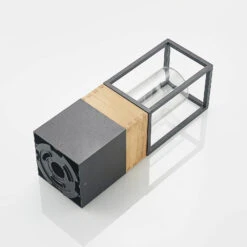 Lucande Enjan Sockelleuchte Aus Teakholz 16 Lucande Enjan Sockelleuchte Aus Teakholz -Lucande 9969205 6