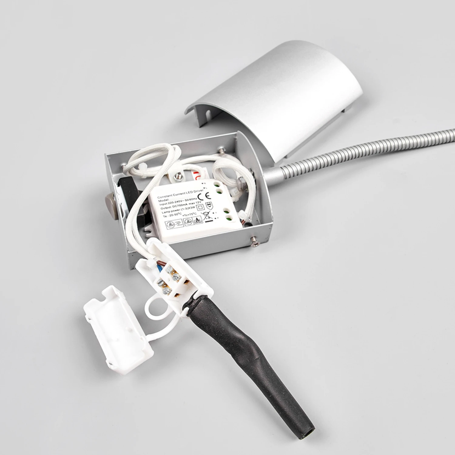 Lucande Verstellbare Wandleuchte Adina Mit LED-Flexarm 8 Lucande Verstellbare Wandleuchte Adina Mit LED-Flexarm – Bild 6