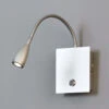 Lucande Dimmbare LED-Wandleuchte Torin, Silbergrau 2 Lucande Dimmbare LED-Wandleuchte Torin, Silbergrau -Lucande 9976005