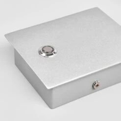 Lucande Dimmbare LED-Wandleuchte Torin, Silbergrau -Lucande 9976005 6