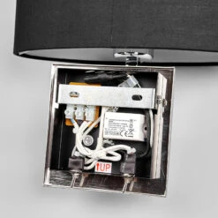 Lucande Wandleuchte Karla Mit LED-Leselampe, Schwarz -Lucande 9976008 8