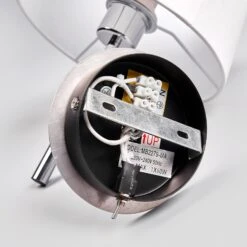 Lucande Wandlampe Dorothea Mit Weißem Stoffschirm -Lucande 9976014 6