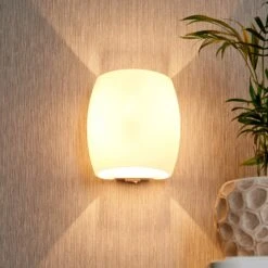 Lucande Glas-Wandlampe Lusine -Lucande 9976064 2
