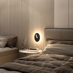 Lucande Kimo LED-Wandleuchte Oval Schwarz 13 Lucande Kimo LED-Wandleuchte Oval Schwarz -Lucande 9976122 2