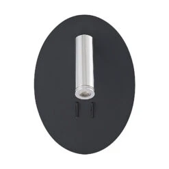 Lucande Kimo LED-Wandleuchte Oval Schwarz 15 Lucande Kimo LED-Wandleuchte Oval Schwarz -Lucande 9976122 4