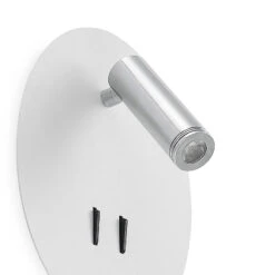 Lucande Kimo LED-Wandleuchte Oval Weiß -Lucande 9976123 6