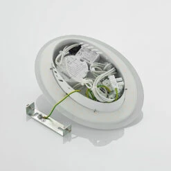 Lucande Kimo LED-Wandleuchte Oval Weiß -Lucande 9976123 8