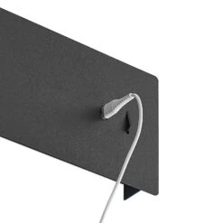 Lucande Kimo LED-Wandlampe Eckig Schwarz, USB-Slot -Lucande 9976124 7