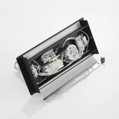 Lucande Kimo LED-Wandlampe Eckig Schwarz, USB-Slot -Lucande 9976124 8