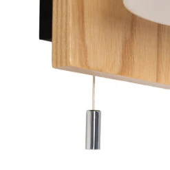 Lucande Rhea Wandleuchte Mit Hellem Holz -Lucande 9976131 6