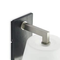 Lucande Rhea Wandleuchte Mit Schwarzem Holz -Lucande 9976132 7