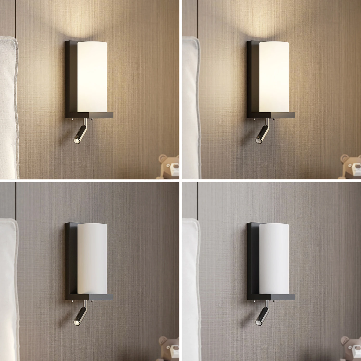 Lucande Lyra Wandleuchte Mit Flexiblem Leselicht 4 Lucande Lyra Wandleuchte Mit Flexiblem Leselicht – Bild 2