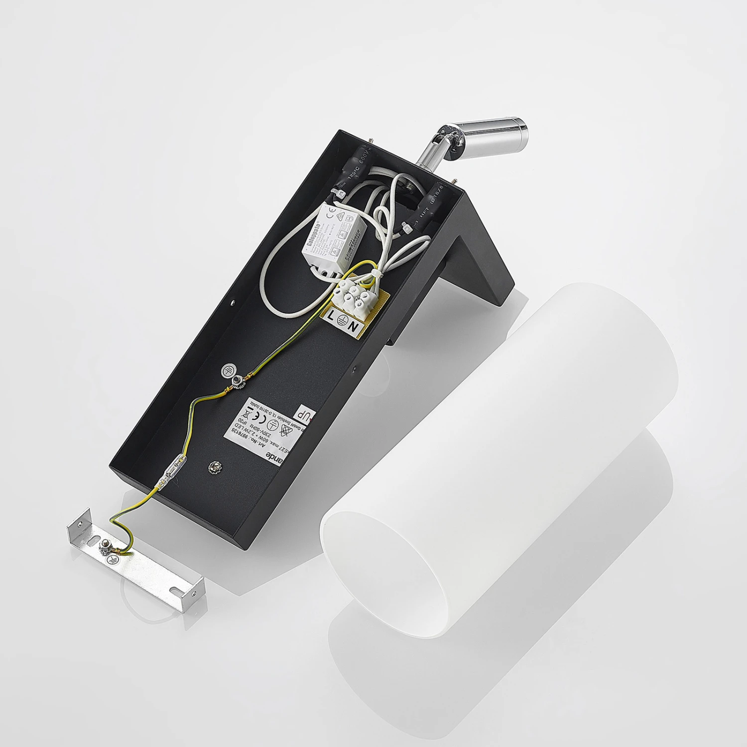 Lucande Lyra Wandleuchte Mit Flexiblem Leselicht 11 Lucande Lyra Wandleuchte Mit Flexiblem Leselicht – Bild 9